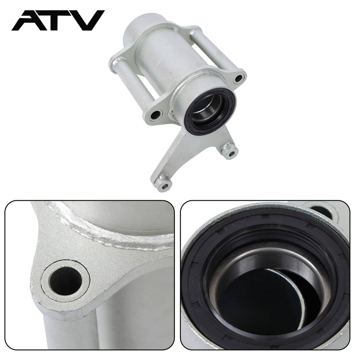 Solidspare 3GD-25311-10-35 Rear Axle Bearing Carrier Housing Hub Assy For Yamaha Warrior350