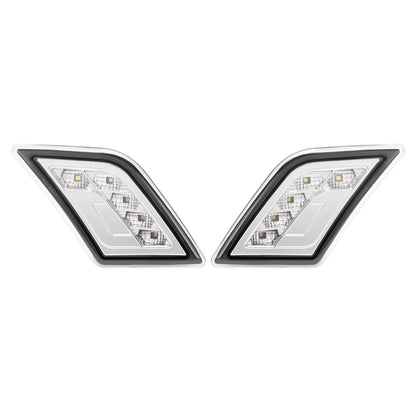 Solid Spare LED Bumper Side Marker Lights For Mercedes-Benz C300/C350/C63 AMG 4-Door 08-11