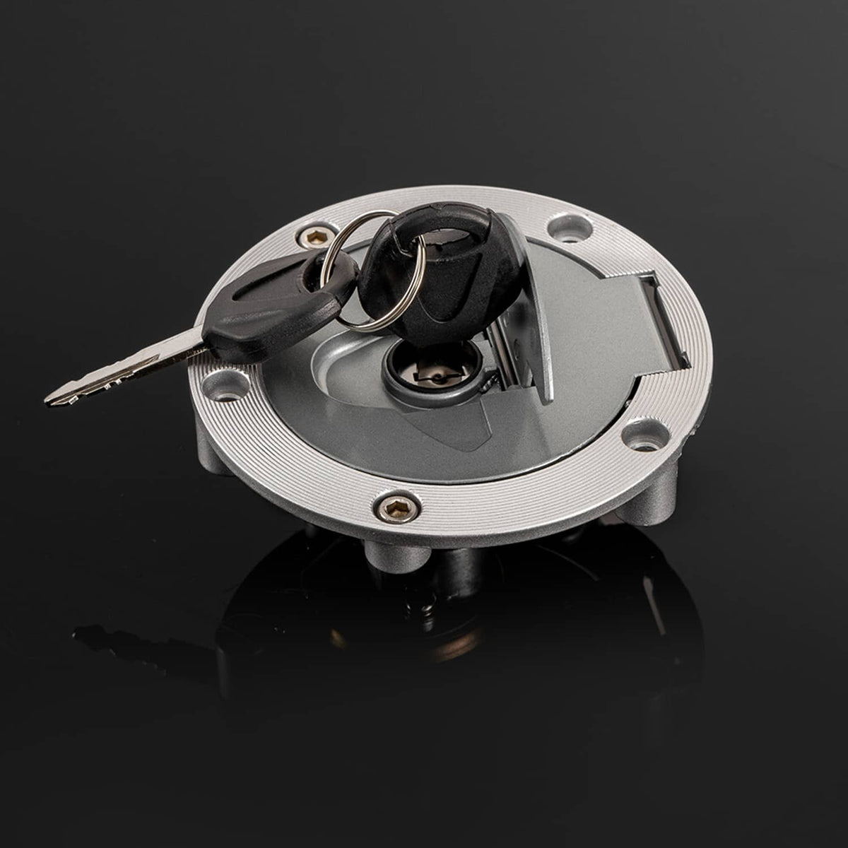 Solidspare Ignition Switch Fuel Gas Cap Seat Lock Key For Yamaha YZF R3 R25 14-18 R6 08-16