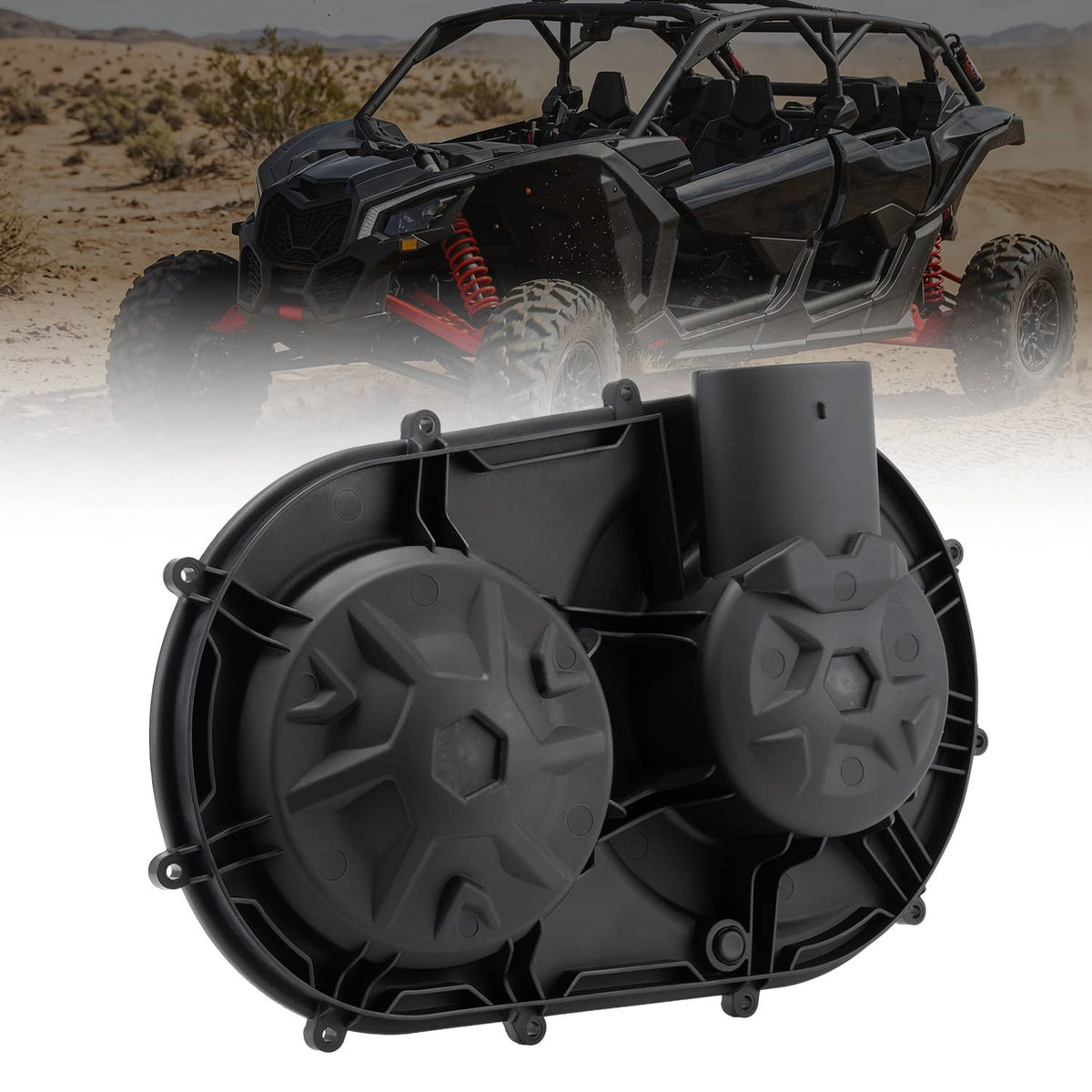 Solidspare 420212508 Outer Clutch Cover For Can-Am Maverick X3 2017-2024 / X3 Max 2018-2024