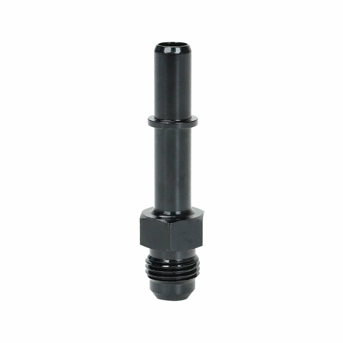 Solidspare New 2PCS 6AN Male Flare to 3/8" SAE Quick Connect Male EFI Fuel Fitting Adapter