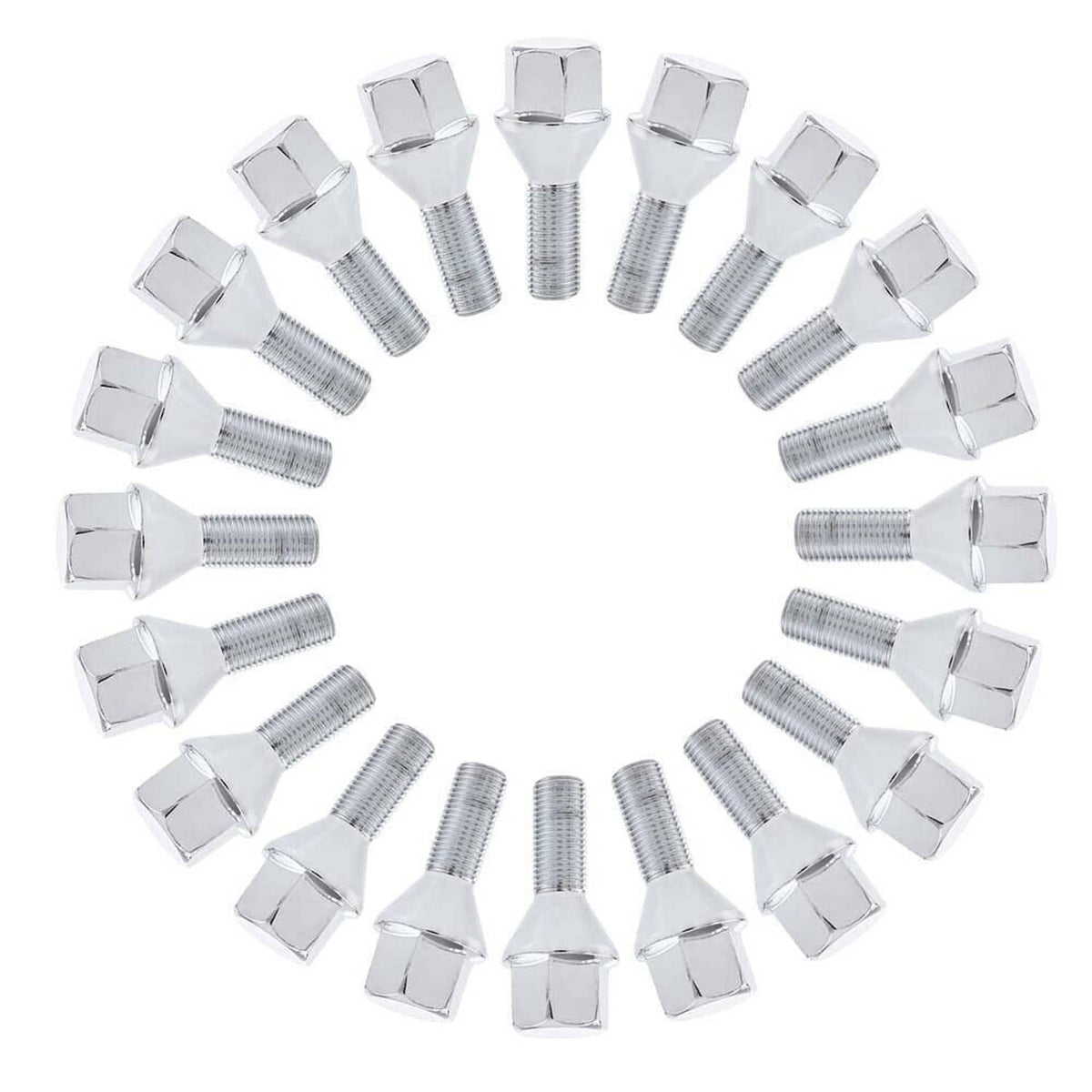 Solidspare 12x1.25 20PCS Wheel Lug Nuts For Jeep Cherokee Compass Dodge Dart Chrysler 200