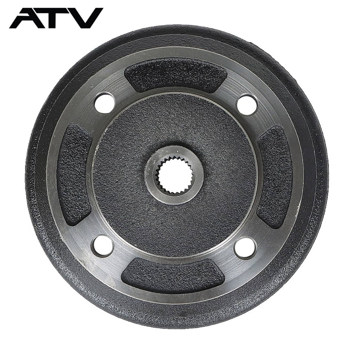 Solidspare 41038-1345 41038-0034 REAR BRAKE DRUM FOR KAWASAKI MULE 3000 3010 4000 4010 USA