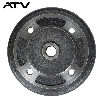 Solidspare 41038-1345 41038-0034 REAR BRAKE DRUM FOR KAWASAKI MULE 3000 3010 4000 4010 USA