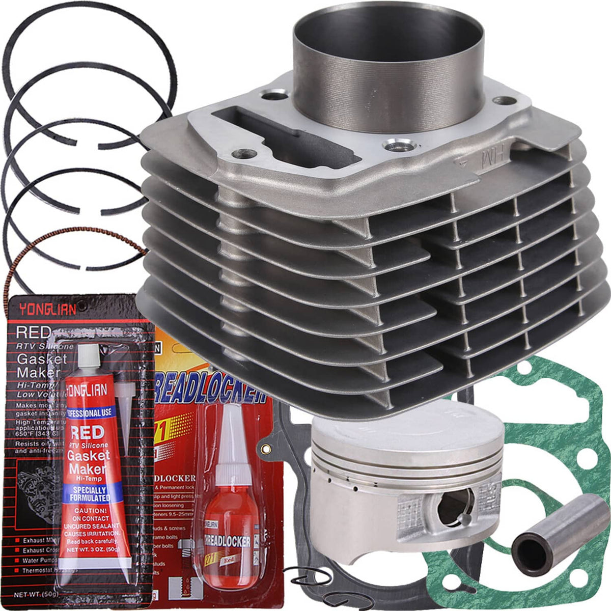 Solidspare Cylinder Piston Gasket Top End Kit Set For Honda CRF230F 2003-2019 67mm Big Bore