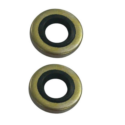 Solid Spare 2Pc Johnson Evinrude 20hp 30hp 35hp Drive Shaft Oil Seal 18-2033 0321928 802284