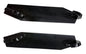 2pc Mounting Weld On Brackets for Snow Mulch Litter Bucket Sweeper Attachment