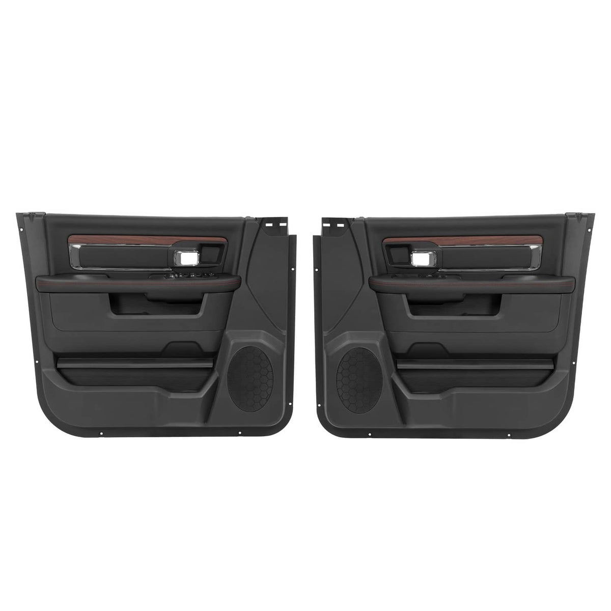 Solid Spare For 2013-2018 Dodge Ram 1500 2500 3500 Inner Door Panels Driver & Passenger Side
