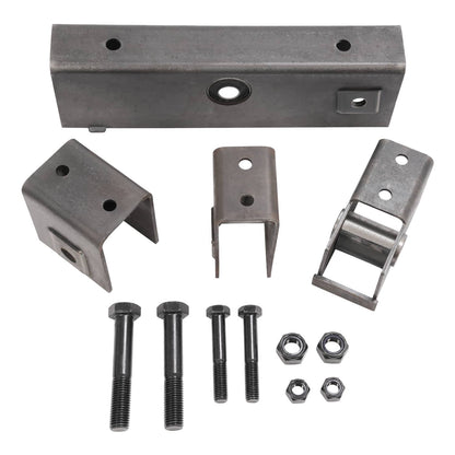 Solidspare Trailer Hanger Kit Slipper Spring 10000 lbs Tandem Axle Hanger Kit For Trailer