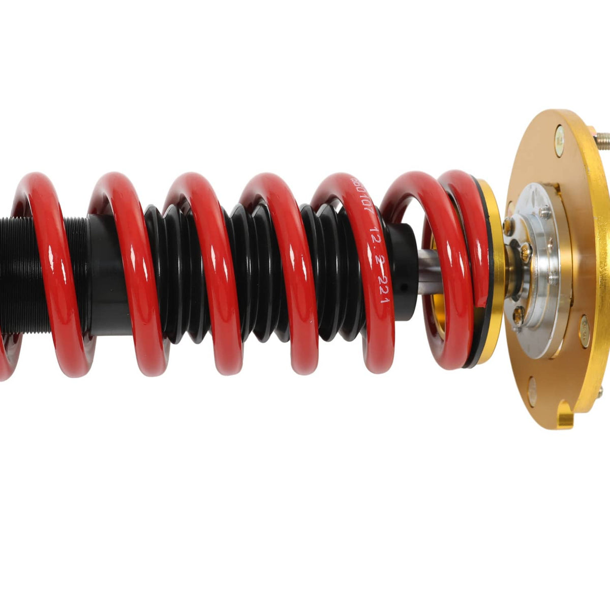 Solidspare 4X Front & Rear Coilovers Struts Absorber Adj. Height For 2005-2014 Ford Mustang