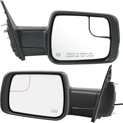 Solidspare Pair For 2019-2024 Ram 1500 Driver & Passenger Side Mirrors w/Heated Turn Signal