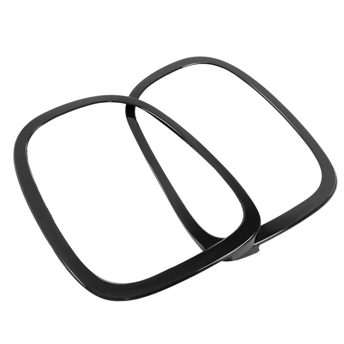 Solid Spare For Mini Cooper S F55 F56 2014-21 Driver & Passenger Tail Light Ring Trim Bezel