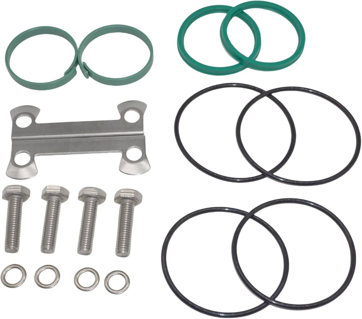 Solid Spare Seal Kit Steering Cylinder Fits Mercury Verado 200-275hp 8M0045604 896173A01