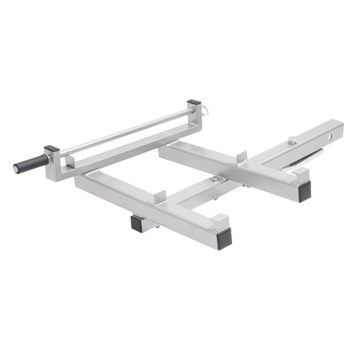 Solid Spare 2" Receiver Aluminum Fishing Cart Caddy Hitch Mount Bracket For Outdoor Hauling