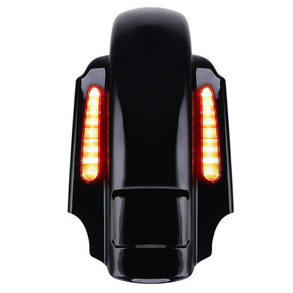 Solidspare For 1993-2008 Harley Touring Road King 4'' Stretched Extended LED Rear Fender