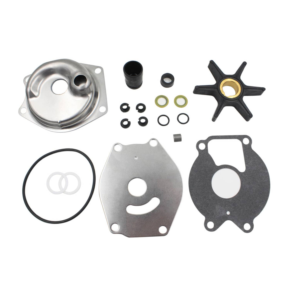 Solid Spare Water Pump Rebuild Service for Mercury Mariner 9.9/15/18/20/25HP Outboard Engine