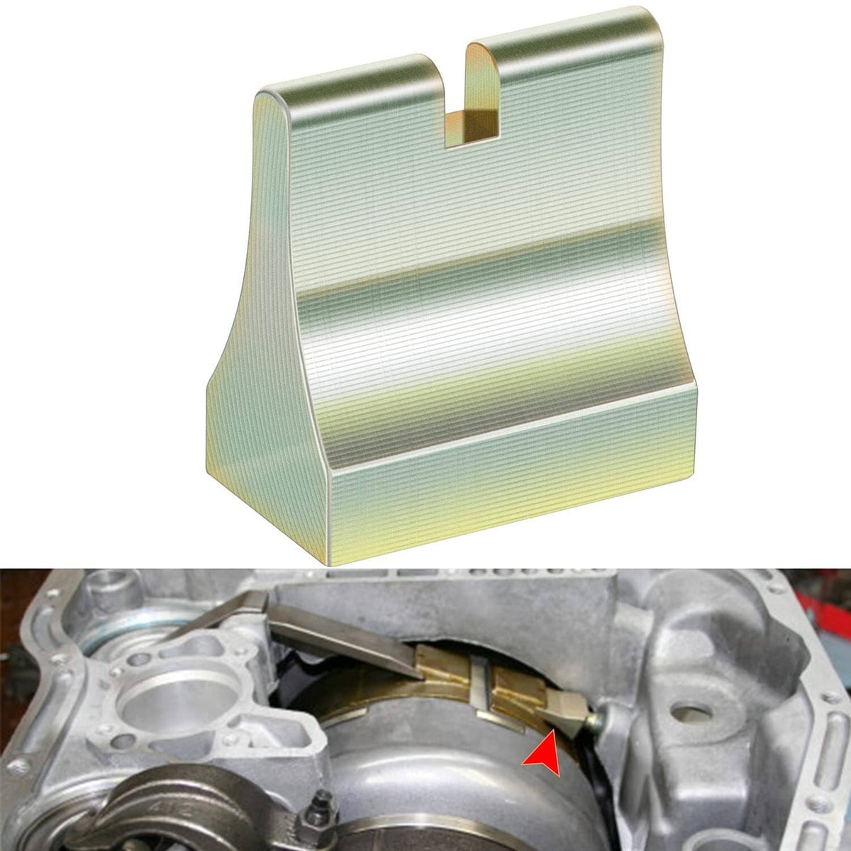 Solid Spare PW518AC Billet Band Anchor for 48RE A518/618/727 46RE 46RH 47RE Transmission