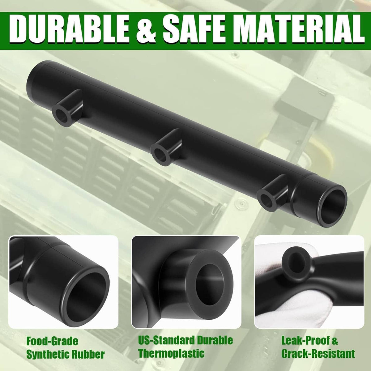 Solid Spare Replacement Distributor Hose B for Hoshizaki 325738-02 Ice Maker, Modular Flaker