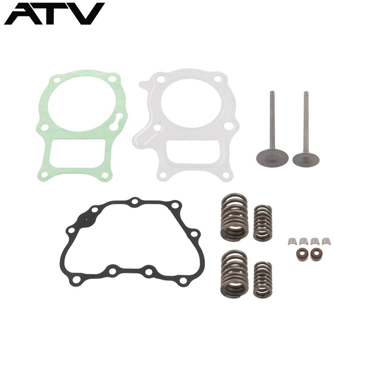 Solidspare Intake Exhaust Cylinder Gasket Kit for Honda TRX250EX Sportrax 250 2001-08