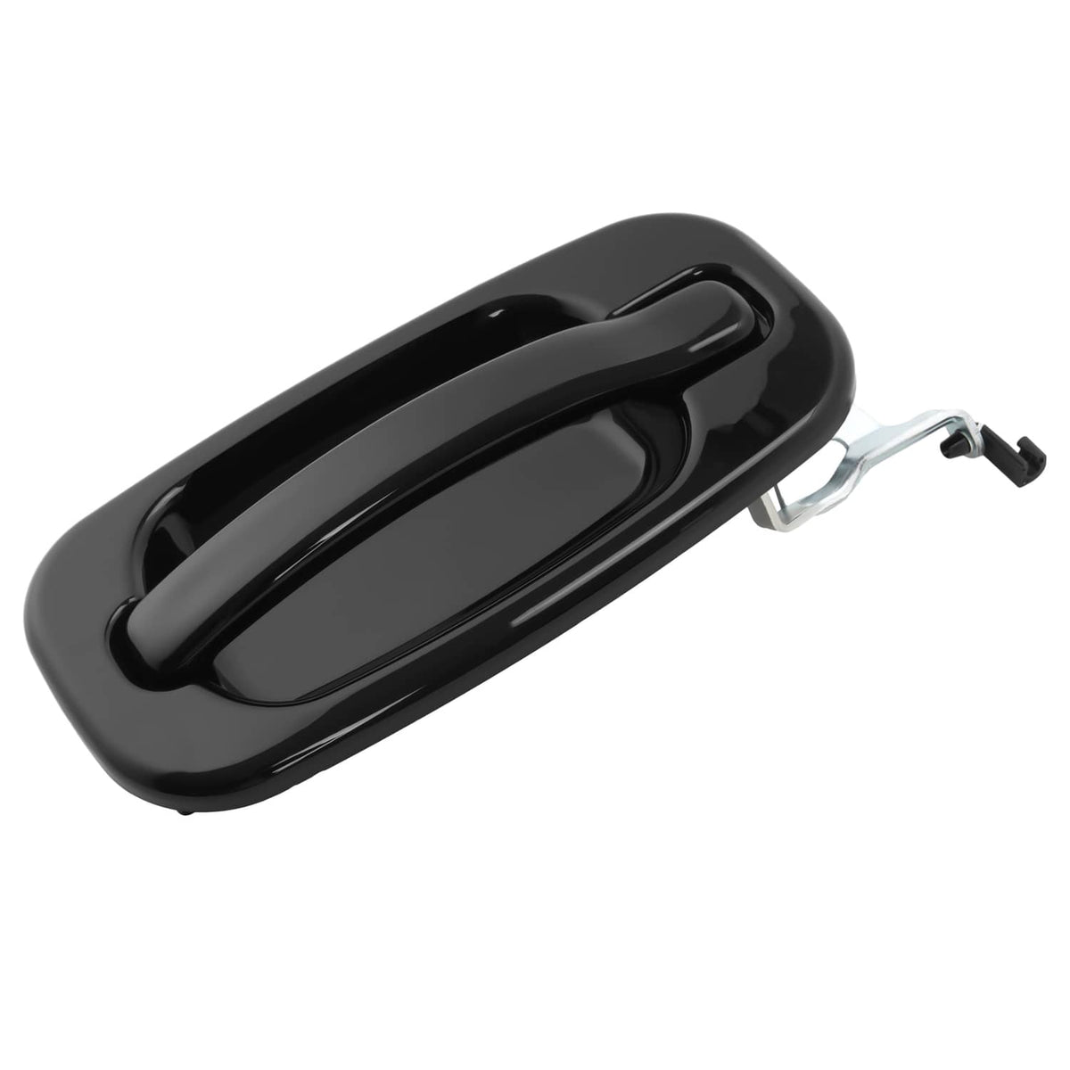 Solid Spare 4Pcs NEW Outside Door Handles Set Painted Black For Silverado Tahoe Sierra 99-06