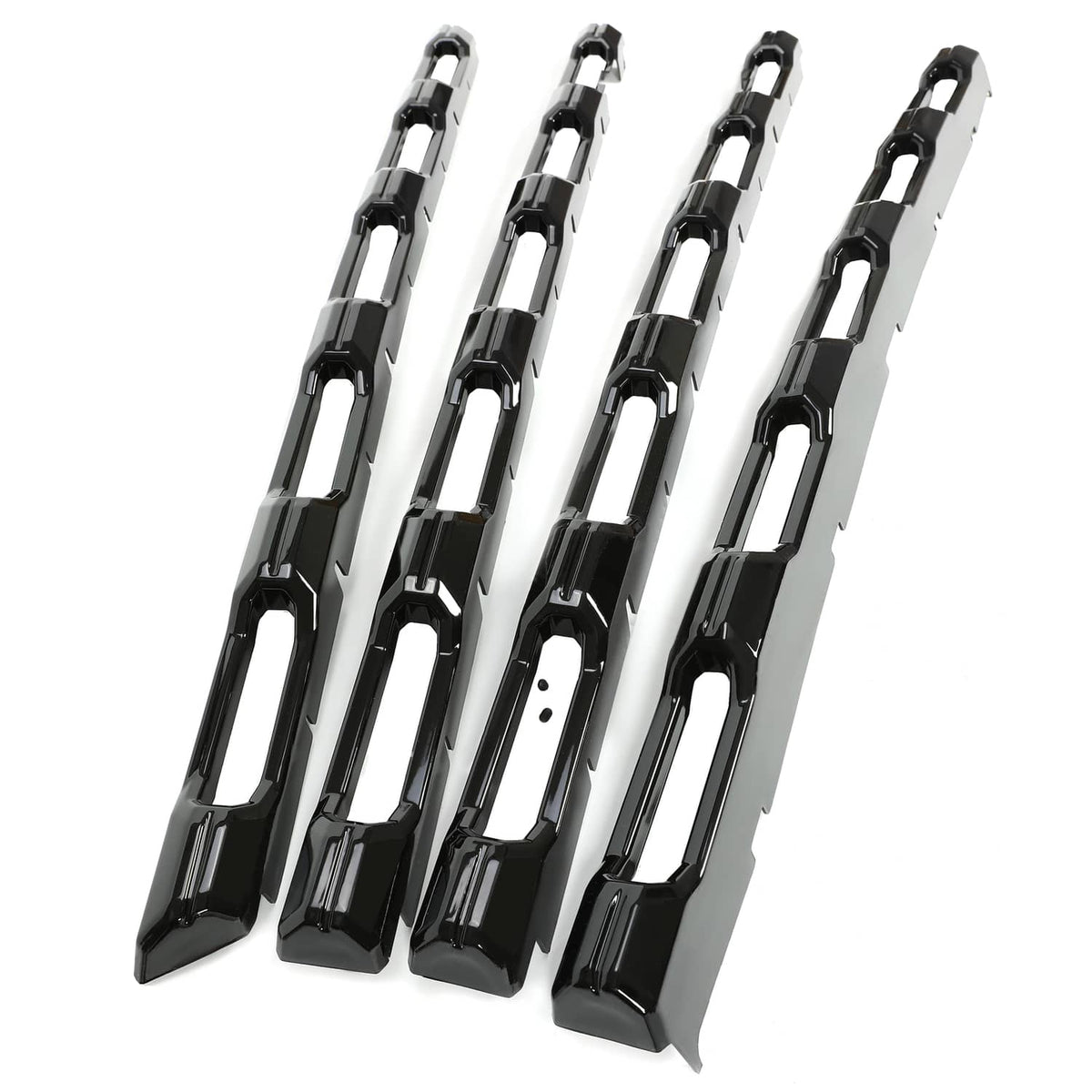 Solid Spare Gloss Black Painted For Chevy Silverado 2500 3500 HD 20-23 Grille Insert Overlay