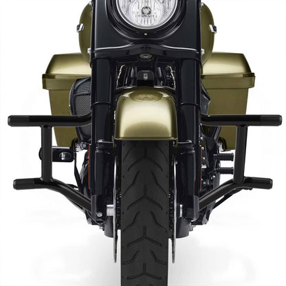 Solidspare Highway Engine Guard Crash Bar Fit For Harley Touring Road King Street Glide 09+