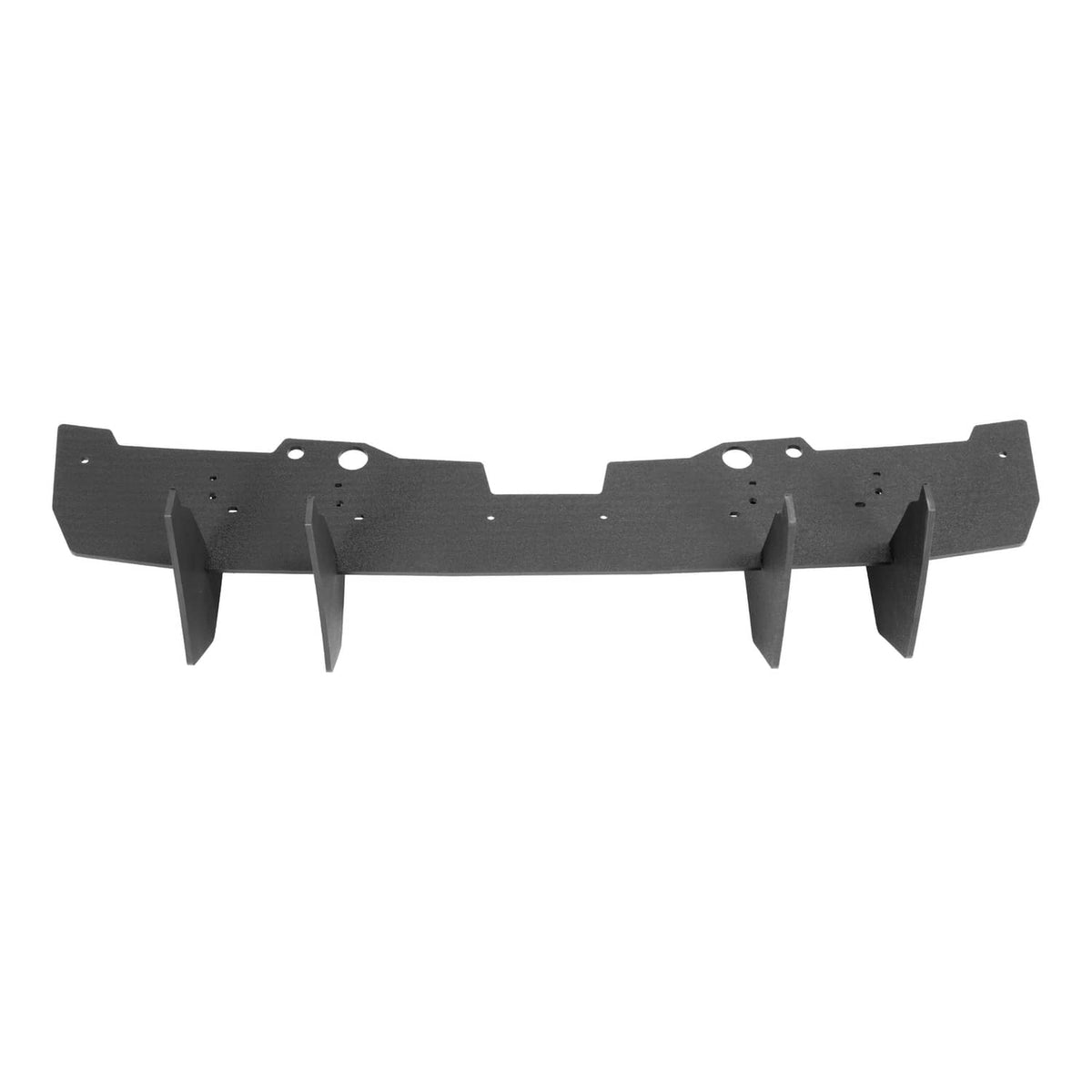 Solid Spare Black Rear Bumper Winglet Splitter Diffuser Fin For 2015-21 Subaru WRX STI