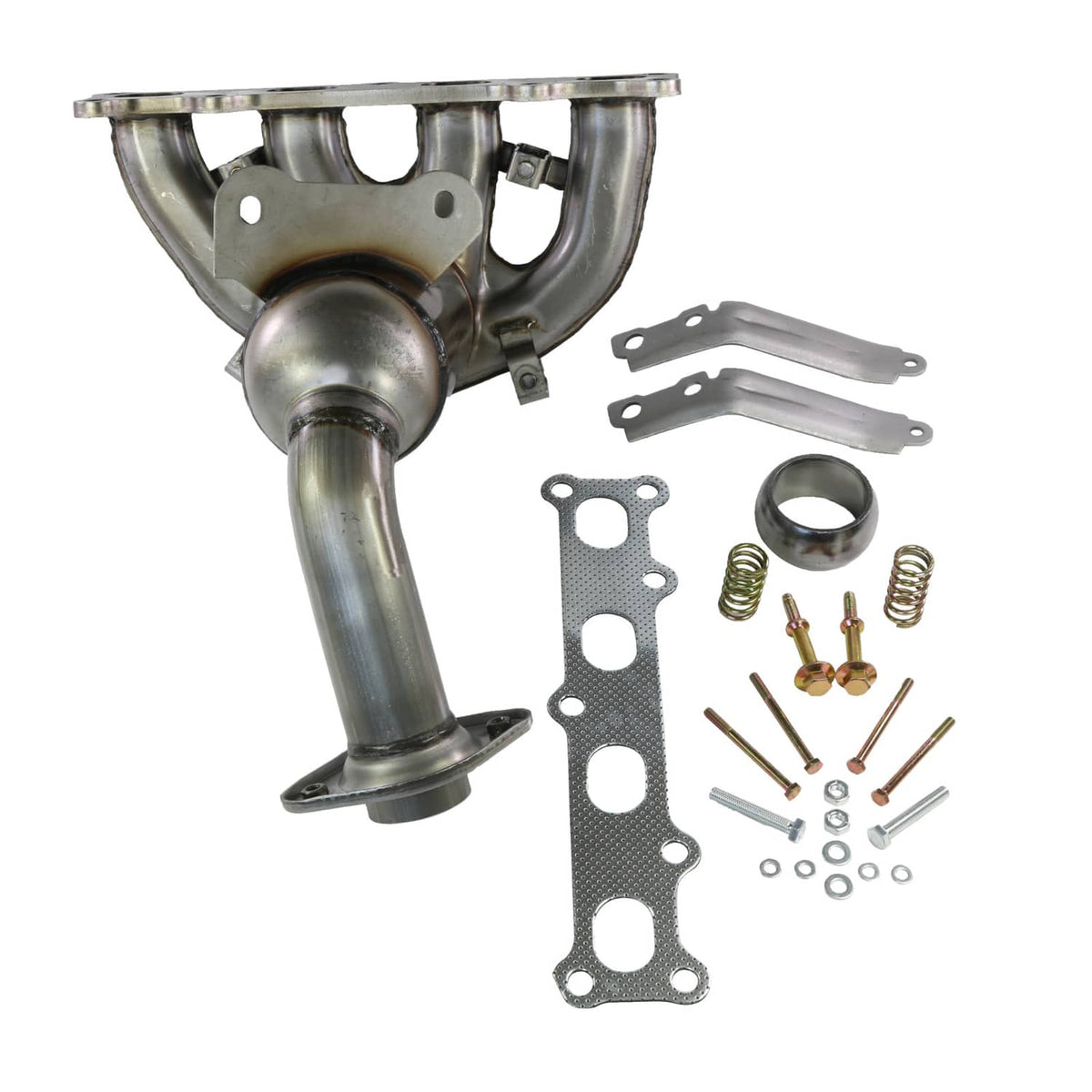 Solidspare Catalytic Converter Exhaust Manifold For Jeep Compass Patriot 2.4 4WD 2007-2017