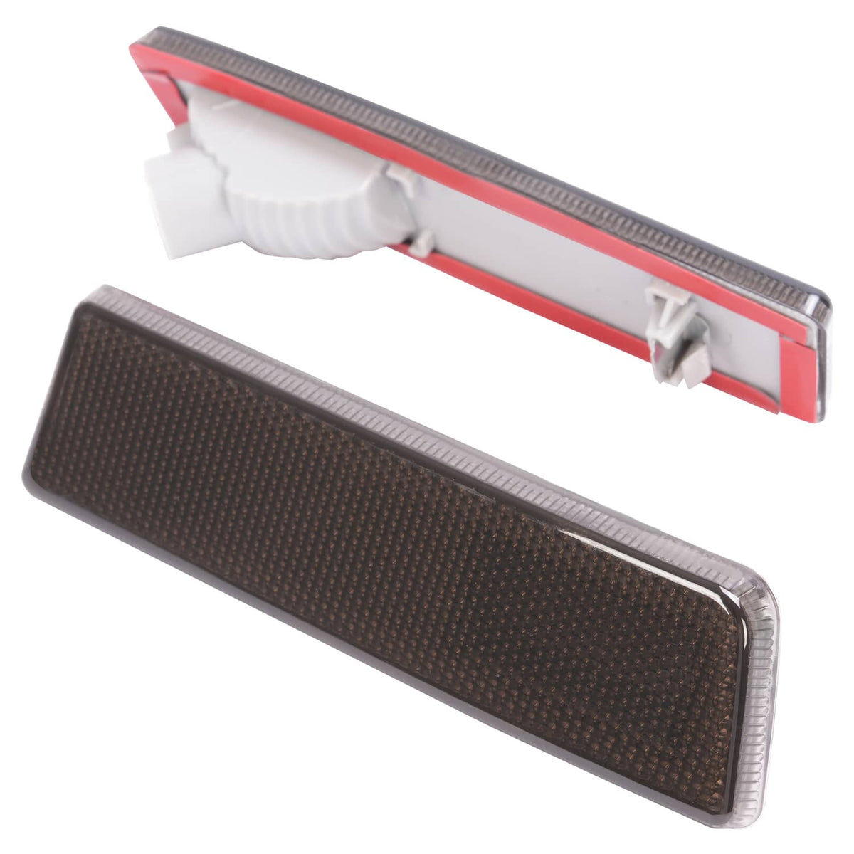 Solid Spare Rear Smoke Bumper Side Marker Light Reflector For Ford Transit Connect 2010-2013