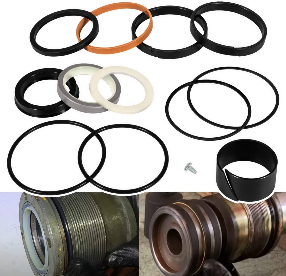 Solidspare G105549 G109460 1543262C1 Hydraulic Cylinder Seal Kit For Case 350 450 480C 580