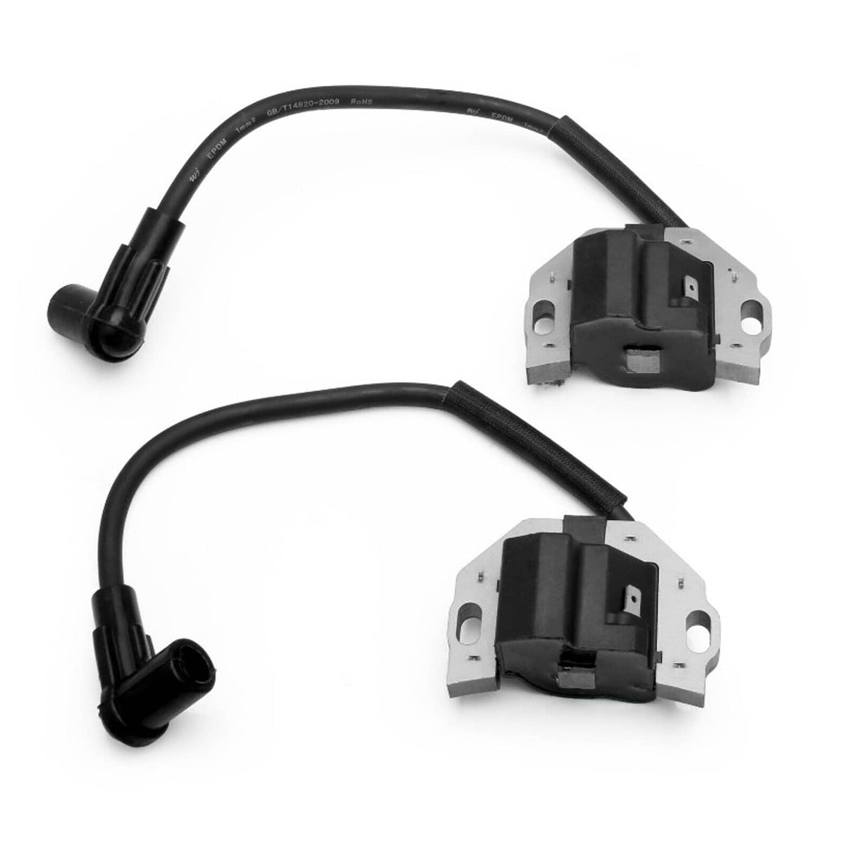 Solidspare Set Ignition Coil w/ Spark Plug For KAWASAKI FR FS FX Series Engines 21171-0743