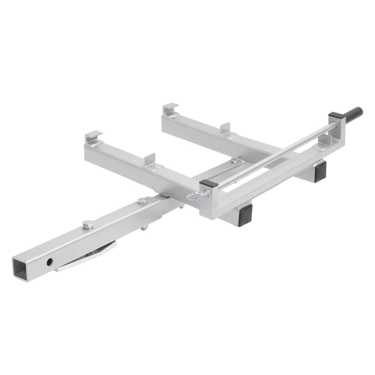 Solid Spare 2" Receiver Aluminum Fishing Cart Caddy Hitch Mount Bracket For Outdoor Hauling