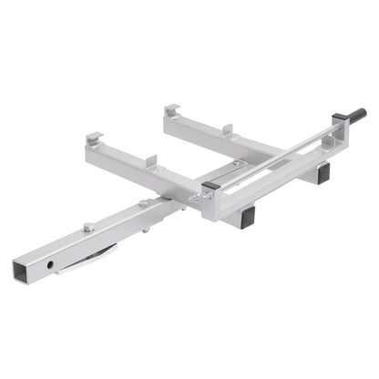 Solid Spare 2" Receiver Aluminum Fishing Cart Caddy Hitch Mount Bracket For Outdoor Hauling