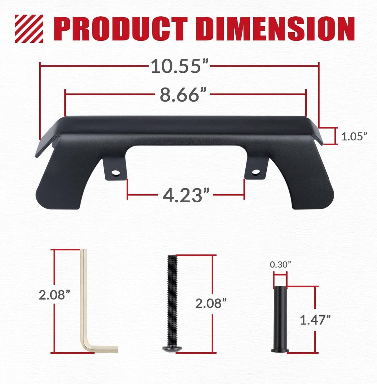 Solidspare Generator Theft Deterrent Security Bracket for Honda EU2200i, EU2000i, EU2000i