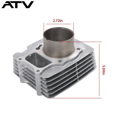 Solidspare Cylinder + Head Cover For HONDA TRX250EX SporTrax 250 2X4 2002-14 12310-HN6-010