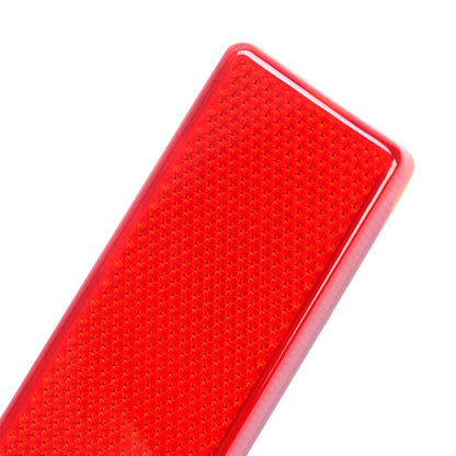 Solid Spare Rear Red Bumper Side Marker Lights Lamp Reflector For Ford Transit Connect 10-13