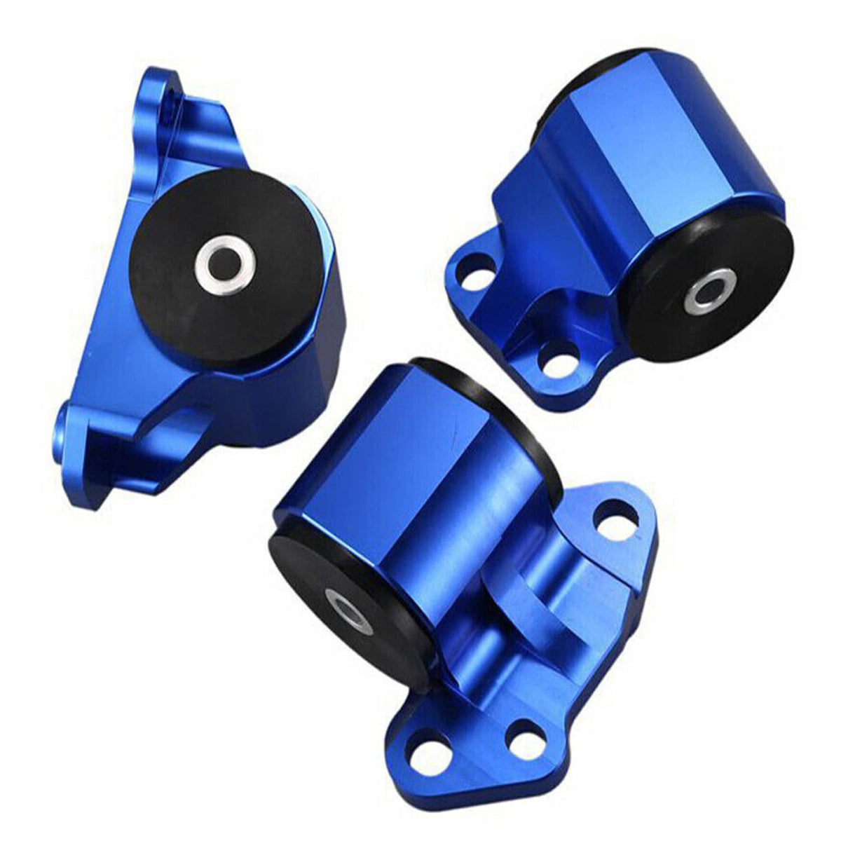 Solidspare Aluminum Billet 2 Bolt Engine Mount Kit For EG EH DC D15 D16 B16 B18 Swap Motor