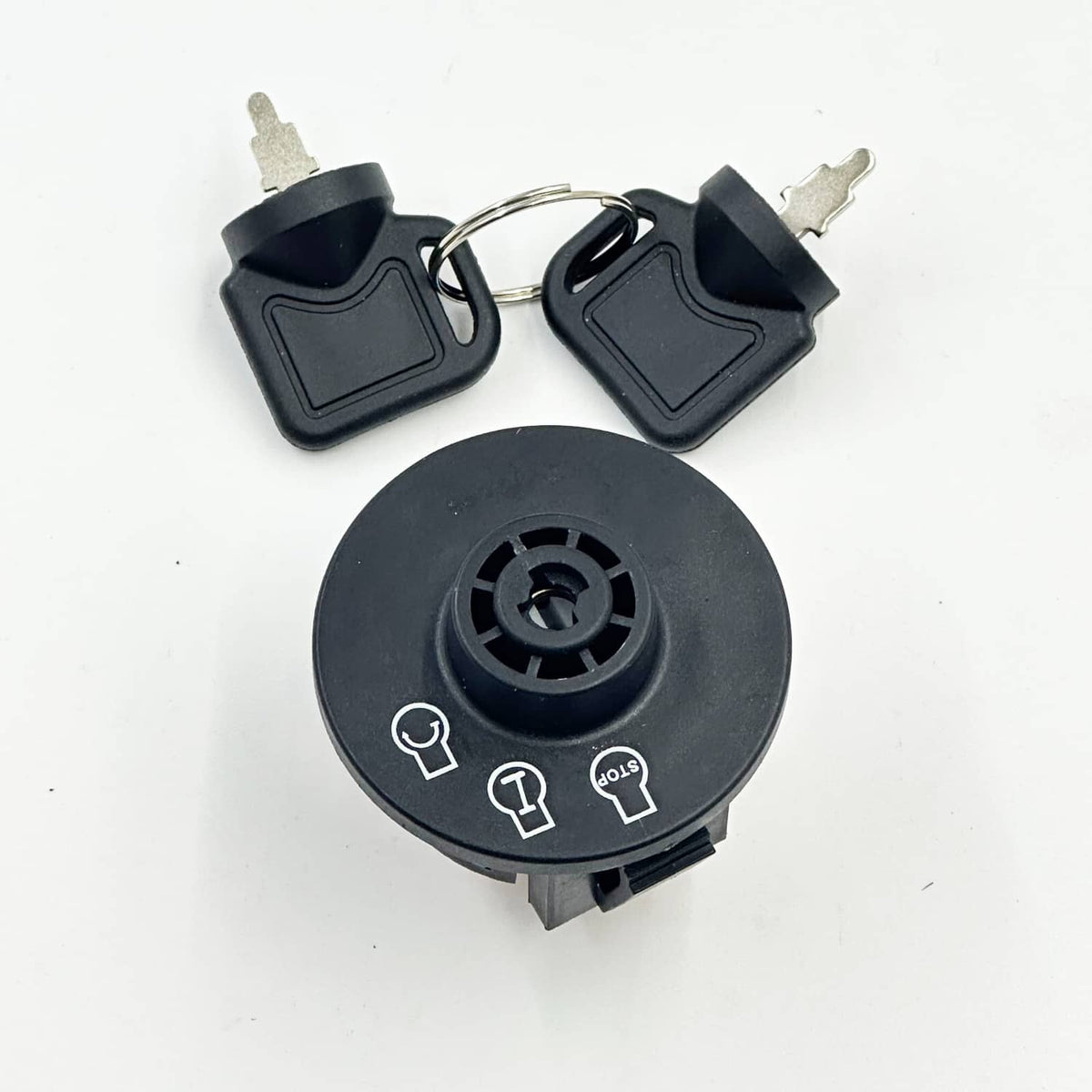 Solid Spare Ignition Switch for Toro Titan & TimeCutter Series SS MX ZS SW w/2 Umbrella Keys