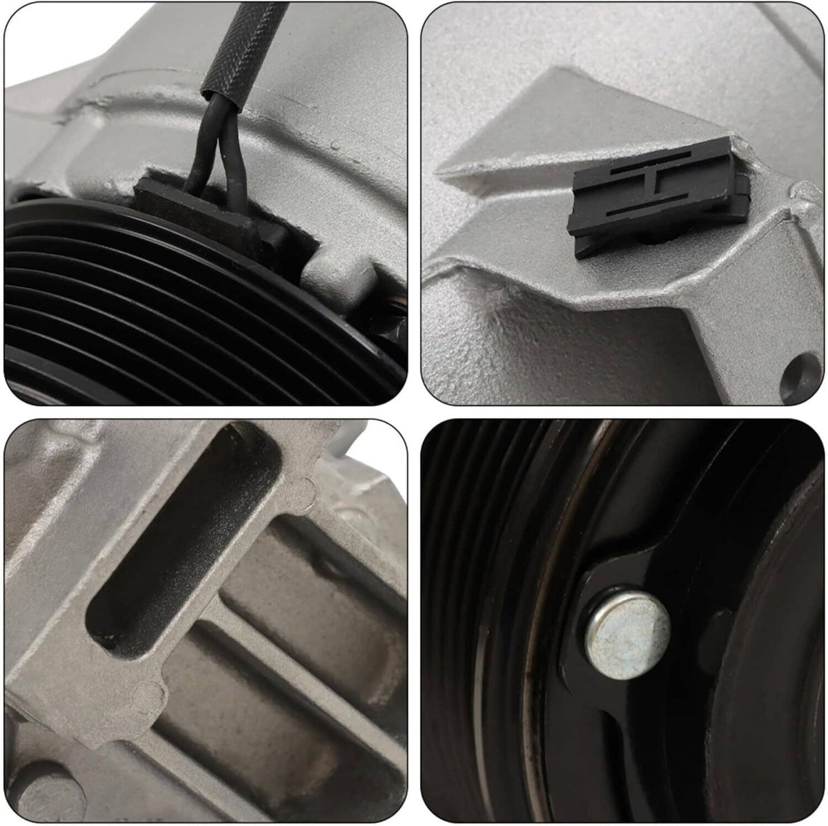 Solidspare A/C Compressor For 09-14 Nissan Maxima Murano Quest 14-19 Infiniti QX60 7 Groove