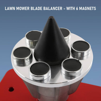 Solidspare 42-047 Magnetic Wall Mount Lawn Mower Blade Balancer Replace Oregon 42-047