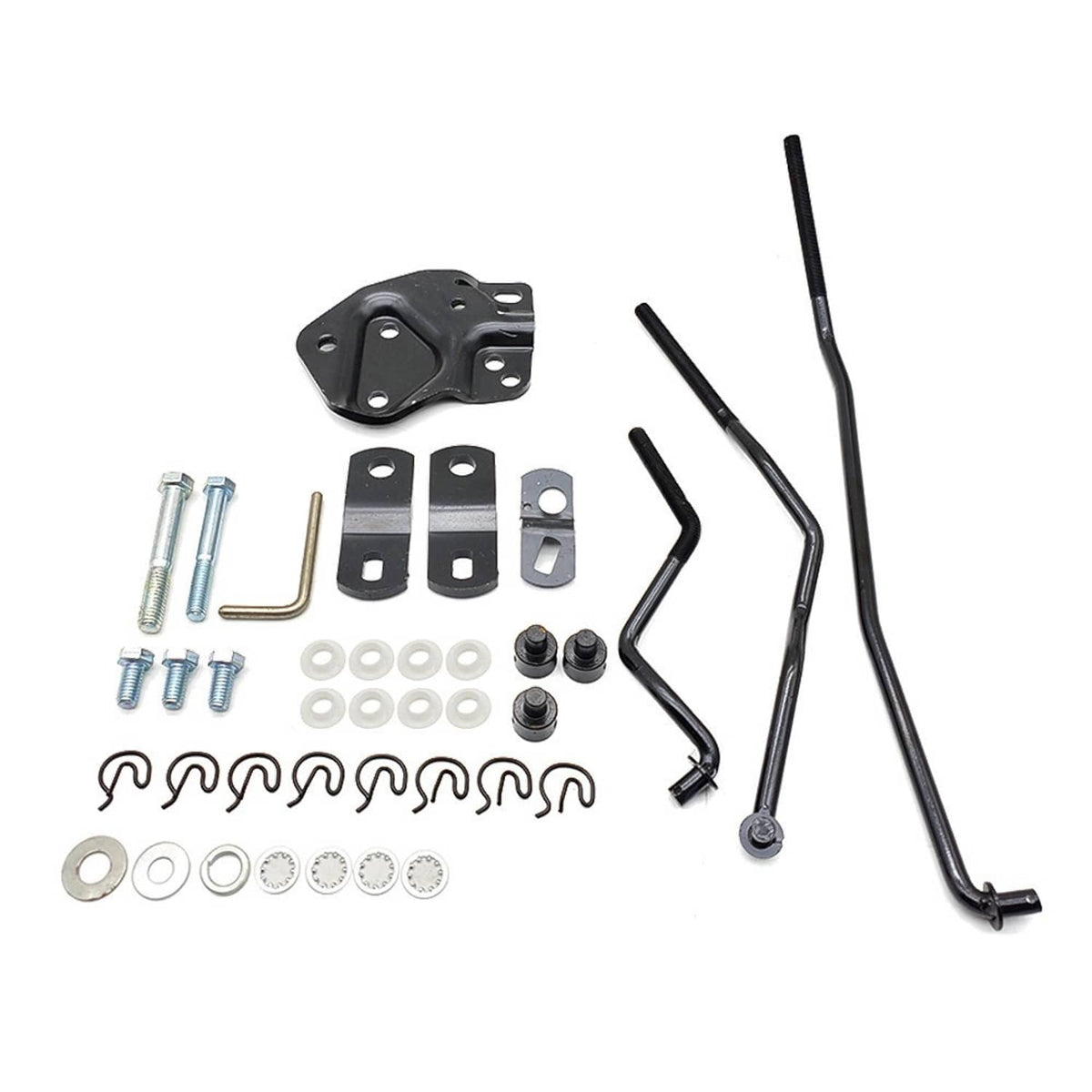 Solidspare 4 speed Shifter Linkage Kit For 1955-1967 Hurst Shifters & Muncie Transmission