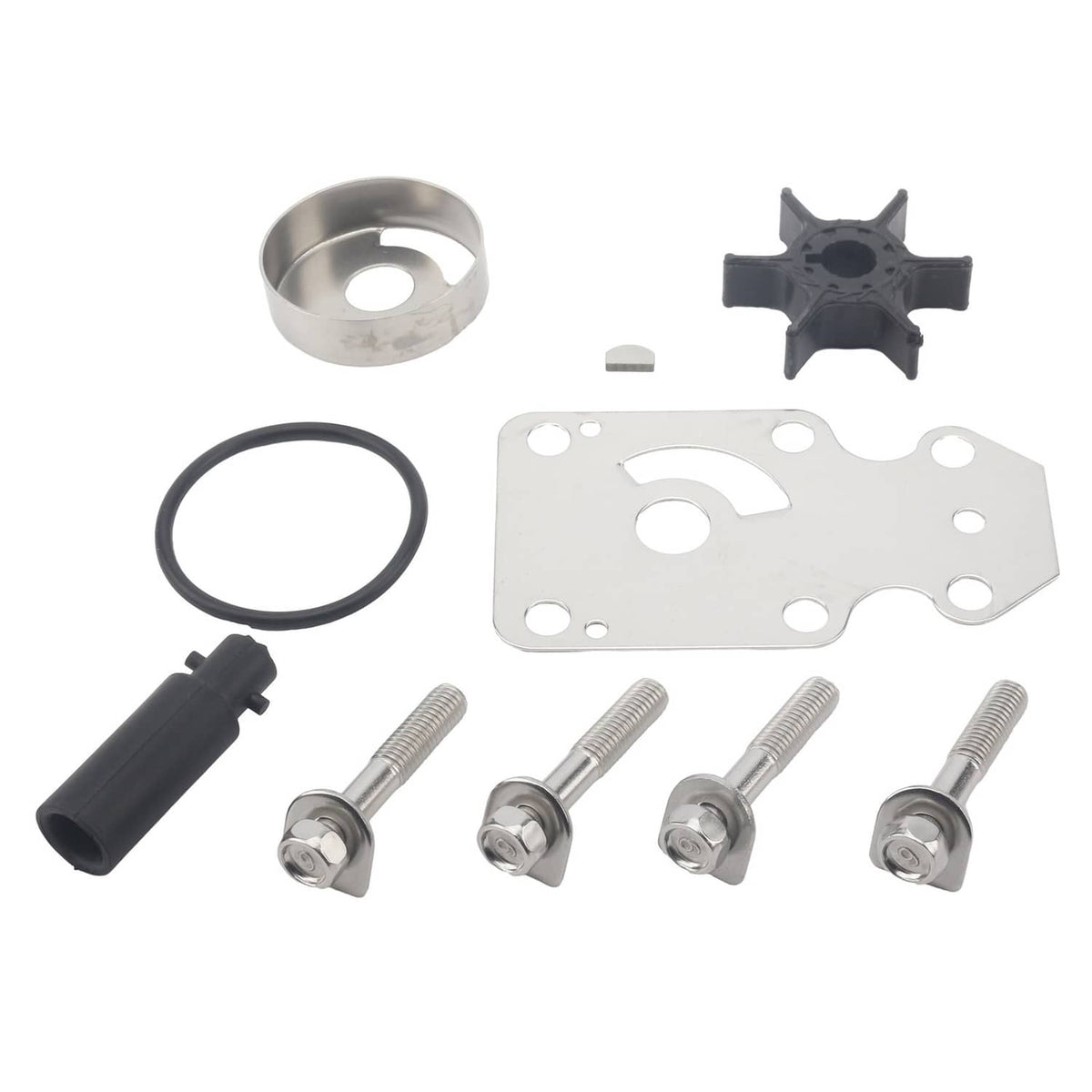 Solid Spare Outboard Water Pump Service Kit for Yamaha 4-Str 6 8 9.9 HP F8 F9.9 68T-W0078-00
