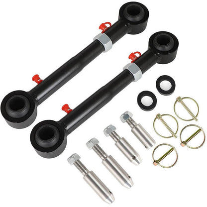 Solidspare Front Sway Bar Links Disconnects for 2.5-6" lifts For 07-18 Jeep Wrangler JK JKS
