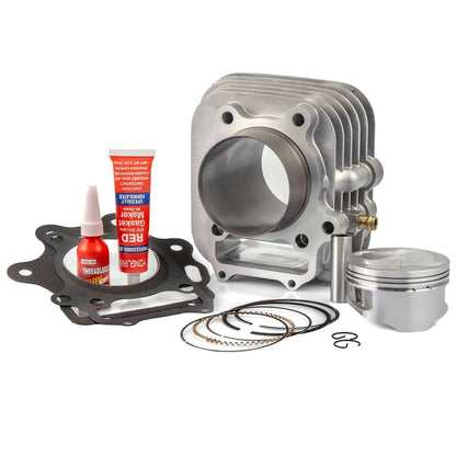 Solidspare 80mm Cylinder Piston Ring Gasket Kit ATV for Honda Sportrax TRX300EX 1993-2008