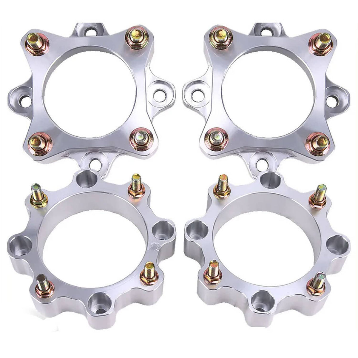 Solidspare Front + Rear Wheel Spacers 4/144 4/110 (3" 4") Fit For Honda TRX 450R TRX400EX