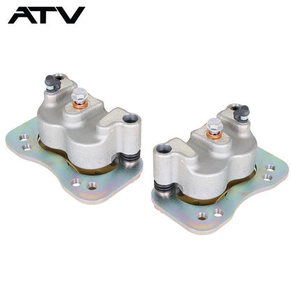 Solidspare Rear Left Right Brake Calipers & Pads For Polaris Ranger Crew 800 900 1000 XP US