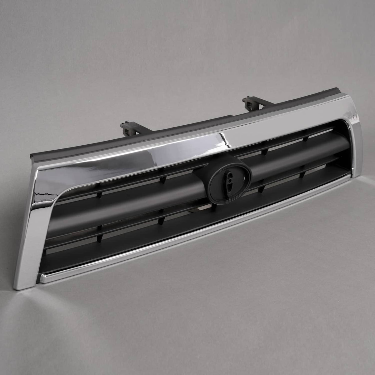 Solid Spare Grille Assembly For 1996-1998 Toyota 4Runner Chrome Shell With Emblem Base