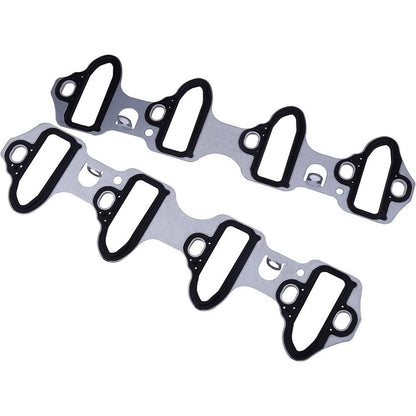 Solidspare For Fel-Pro Intake Manifold Gasket Set For Chevy LS 5.3L 4.8L 6.0L 6.2 Aluminum