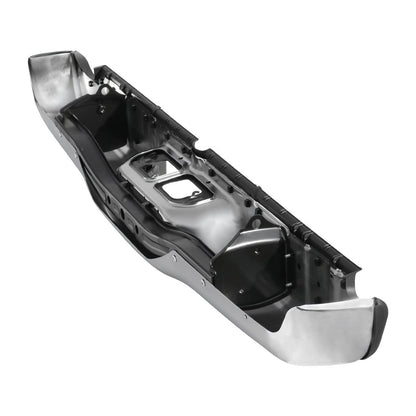 Solidspare Complete Rear Step Bumper Assembly Fit For 2000-2006 Toyota Tundra Chrome Steel
