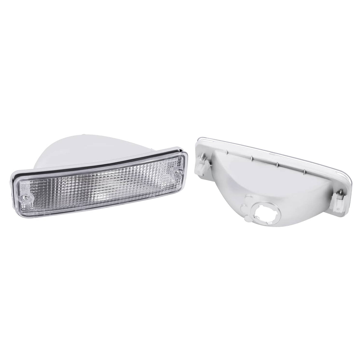 Solid Spare 2X Clear Signal Bumper Lights For Toyota Pick-Up Truck 2WD 92-95 #8152089134